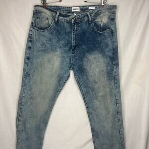 William Rast Manhattan Slim Acid Wash jeans size 38X32